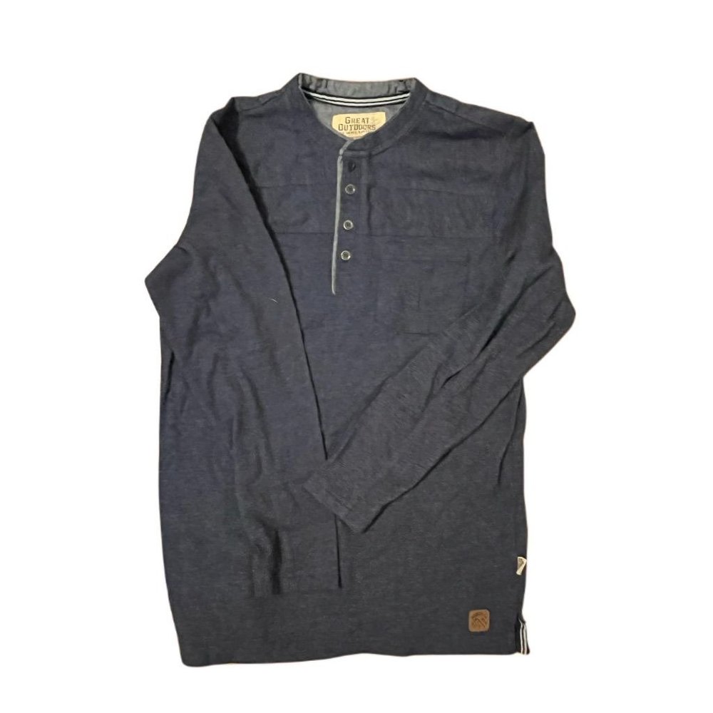 Boy's Kanz Great Outdoors Henley Shirt NWT